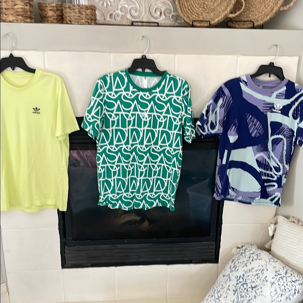 Set of three Adidas mens  Graphic T-Shirts